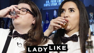 Ladylike Tries Bartending For The First Time