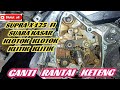 penyebab honda supra x 125 fi suara kasar |ganti rantai keteng | Honda motorcycle rough engine sound