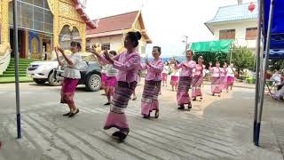 เต้นสบาย สไตล์แม่บ้าน#งานถวายพระสีวลี วัดกิ่วแลหลวง อ.สันป่าตอง จ.เชียงใหม่ ep.3