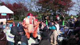 板井迫神明社神楽座　柴曳②