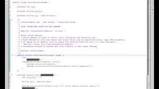 JAVA STACKOVERFLOWERROR IN TAMIL