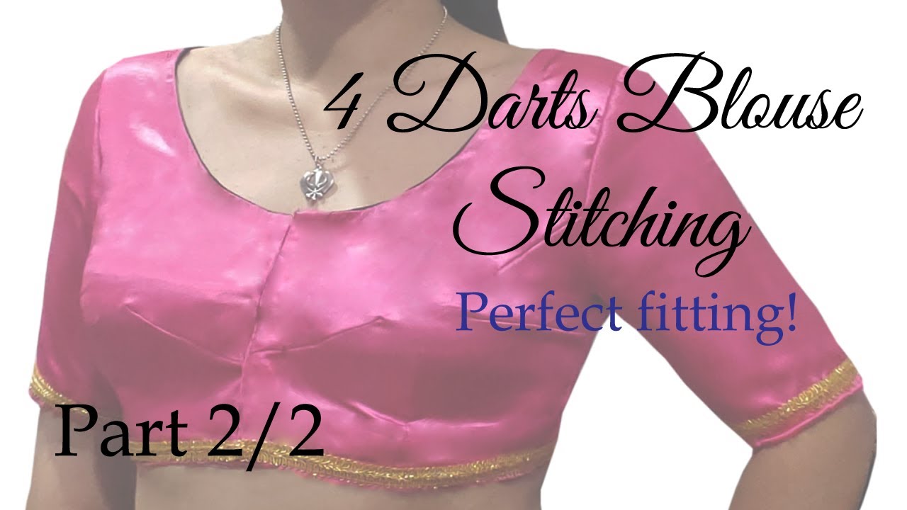 Stitching Saree Blouse Tutorial Custom Blouse Stitching Rani Zaver