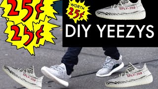 DIY Yeezys p.1 (only $0.25)