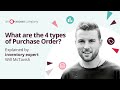 4 Types Of Purchase Order – Explained in 2 Minutes! | Unleashed