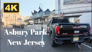 Asbury Park, New Jersey, USA 🇺🇸 4K Walk