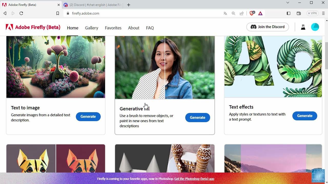 Presentazione Di Adobe Firefly Beta Youtube