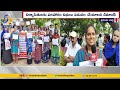 veligonda project victims protest in front of markapuram sub collector office r u0026r package