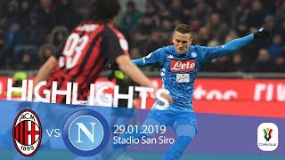 HL - Milan V Napoli 2-0 Coppa Italia
