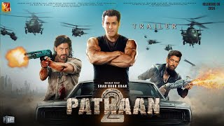 Pathaan 2 - Teaser Trailer | Shah Rukh Khan | Salmaan Khan | Hrithik Roshan, Deepika, Spy Universe 2