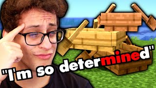 Minecraft, but if I say "mine" things get weird