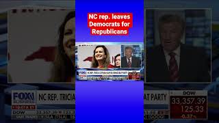 North Carolina lawmaker ditches Democrats, upends state politics #shorts