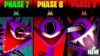 All Phase 7 VS Phase 8 VS Phase 9 in Incredibox Sprunki Comparison (New Mod)