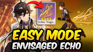 EASY Way to do Zhongli's Envisaged Echo | Genshin Impact