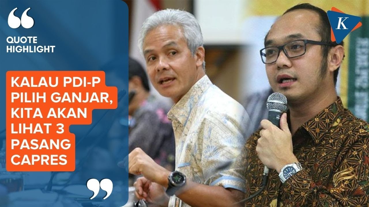 Charta Politika Prediksi Bakal Ada Tiga Capres Jika PDI-P Usung Ganjar ...