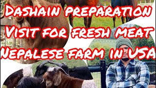 Nepalese Farm in USA || Baltimore to Pennsylvania || Khasi Vlog || Dashain