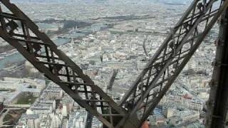 Eiffel Tower Elevator Ride Down