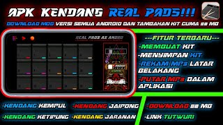 DOWNLOAD APK‼️ KENDANG 2023 REAL PADS MOD DTX FOR SEMUA ANDROID||ORIGINAL MOD DTX BY AS ANDRO