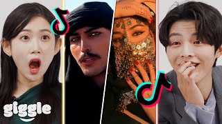 Koreans React to "Arabian Nights" TikTok Compilation👳