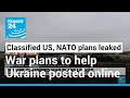 Perang Rusia terhadap Ukraina: Bocornya rencana perang rahasia AS dan NATO untuk membantu Kyiv • PRANCIS 24 Bahasa Indonesia