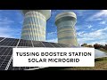 Tussing Booster Station Solar Microgrid