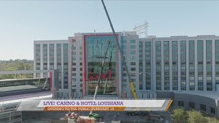 Live! Casino \u0026 Hotel Louisiana opening to the public February 13th