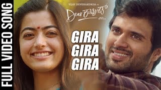 Dear Comrade Kannada - Gira Gira Gira Video Song | Vijay Deverakonda, Rashmika | Bharat Kamma