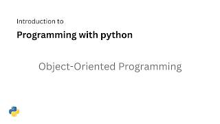 Python Programming (Part 5) – Lecture 10 | Object-Oriented Programming (@classmethode, الكائنات)