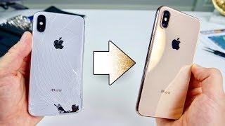 Turn Your iPhone X Into a XS! Perfect Gold Kit