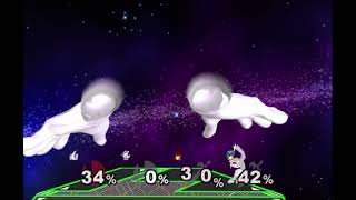 Tagtsukamu Final #5 Master Hand and Crazy Hand's Unused Combo Attack