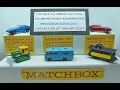 MATCHBOX MANIA AUCTION PREVIEW PRE PRODUCTION MODELS