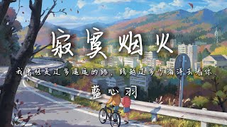 寂寞烟火 Lyrics 歌词 - 蓝心羽『我曾经走过多遥远的路，跨越过多少海洋去看妳 』