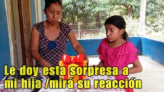 Así Reaccionó mi Hija con está Gran Sorpresa🤯⁉️