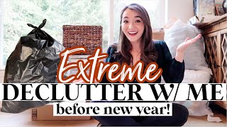 😮‍💨DECLUTTER BEFORE NEW YEAR! I got rid of SO MUCH STUFF🥴| Messy To Minimal Mom TEN TIPS