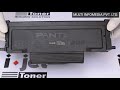 How to Refill PANTUM TL-412 Toner cartridge of P3302/P7102 PRINTER