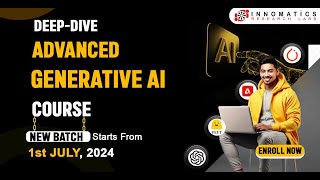 Deep Dive Advanced Generative AI Course for Data Scientists  #generativeai #ai #genai