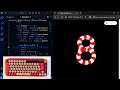 ASMR Programming - Gooey countdown - No Talking