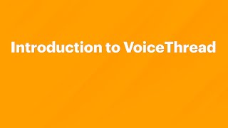 Introduction to VoiceThread