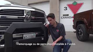 Camion canadien : Mise à jour Ram 1500 – Pare-buffle et marchepied Aries AdvantEDGE