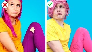 Trying 11 Fun Diy Clothing And Fashion Life Hacks By Crafty Panda