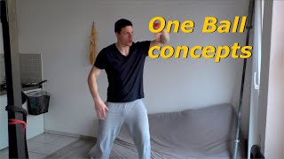 Juggling creativity  -  One ball concepts