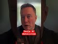 Elon Musk - Tesla AI satellites - Freudian Slip #tesla #spacex #merger