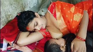 मेरा बच्चा कैसे दूध पीता है 🍼 mother breastfeeding _Indian woman breastfeed _ new baby Breastfeed.