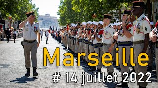 Défilé du 14 Juillet à Marseille