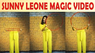 Sunny Leone Funny Magic Video | Sunny Leone