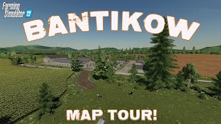 “BANTIKOW” RETURNS! FS22 MAP TOUR! | NEW MOD MAP! | Farming Simulator 22 (Review) PS5.