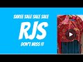 new party wear sarees super March year end sale /  Rjs online brand