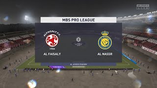 Al Faisaly vs Al Nassr - MBS Pro League | FIFA 21