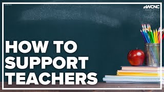 4 easy ways to support teachers this school year