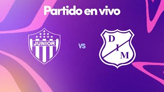 Junior vs. Medellín 🔴 EN VIVO | Liga BetPlay 2023-2 | Final - Ida