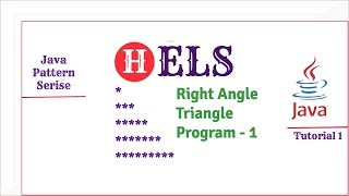 Right Angle Triangle Program In Java